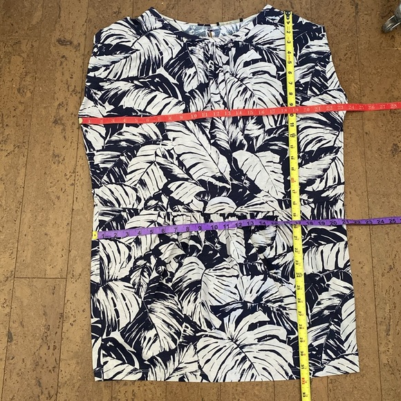 Weekend MaxMara short, boxy, summer, tropical leaves, dress/tunic! Size XS - Picture 16 of 16